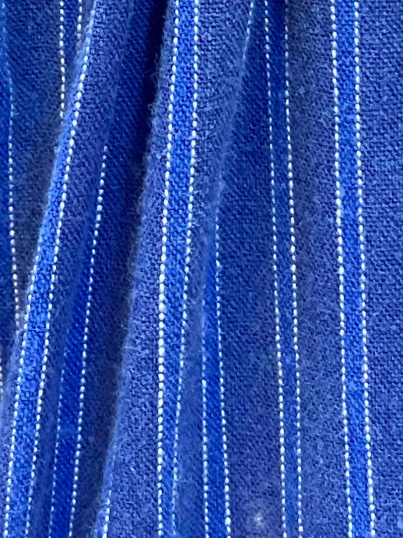 Vintage Dirndlschürze blau - kurz