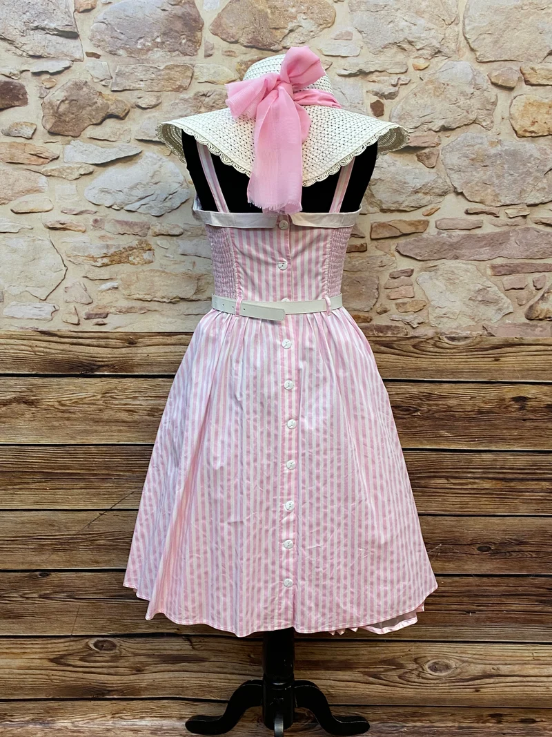 50er Jahre Kleid 4-teilig – Größe 38