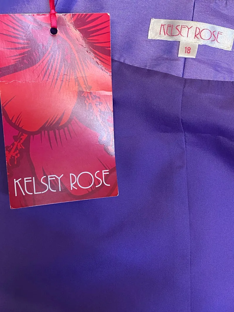 Brautmutterkleid lila mit Bolero Kelsey Rose Gr. 42