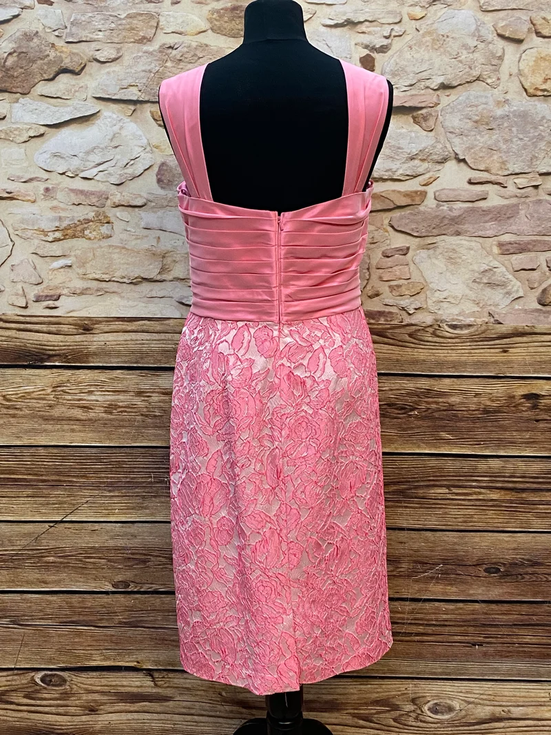 Cocktailkleid rosa John Charles London Gr. 42 elegant