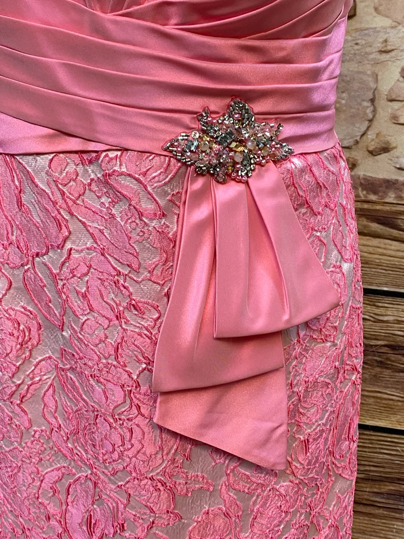 Cocktailkleid rosa John Charles London Gr. 42 elegant