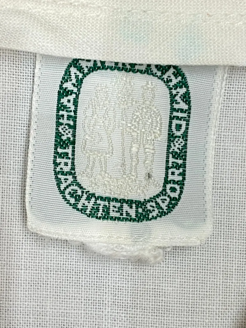 Vintage Dirndlbluse offwhite - Gr.46