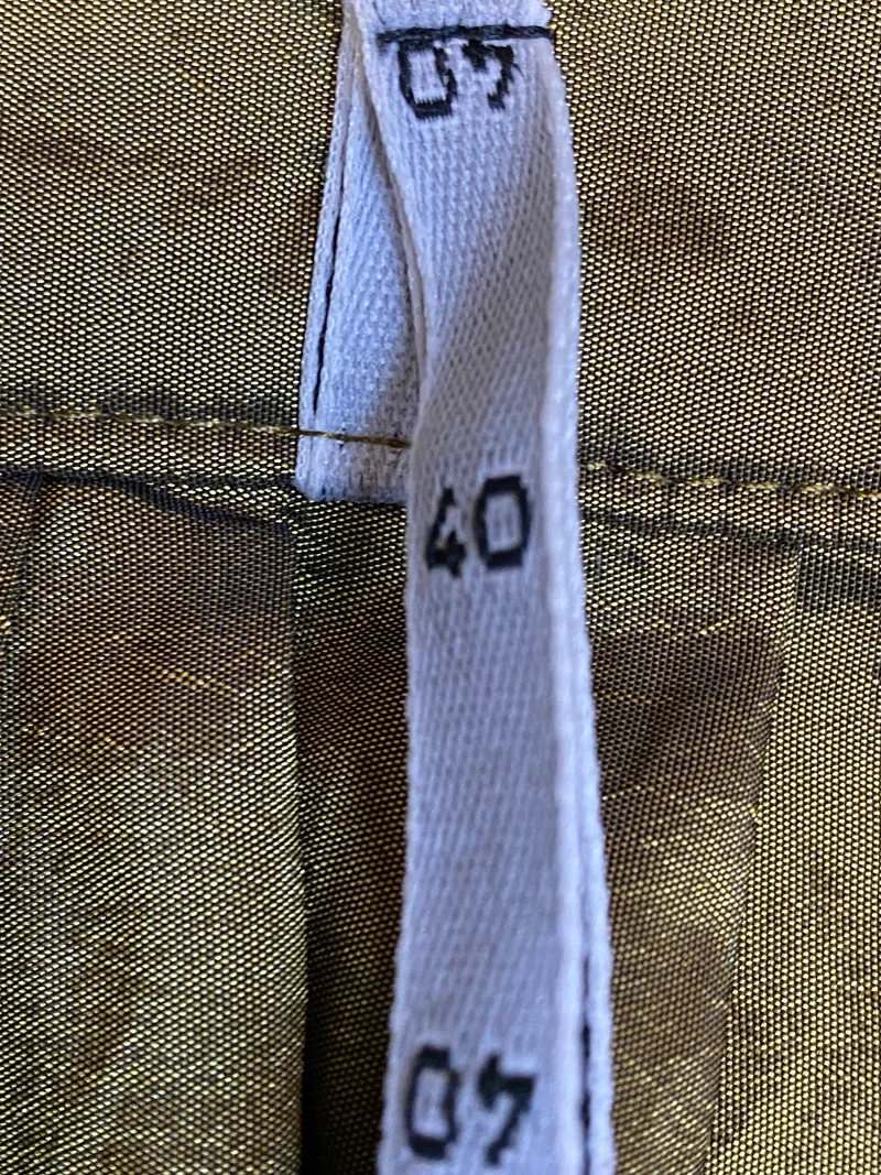 Vintage Dirndlschürze olive - Berwin und Wolff, lang