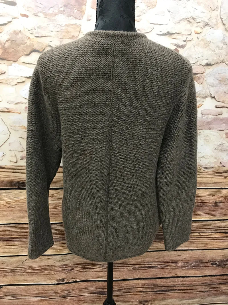 Trachten Strickjacke Damen Größe 42 – Lanamoden, braun