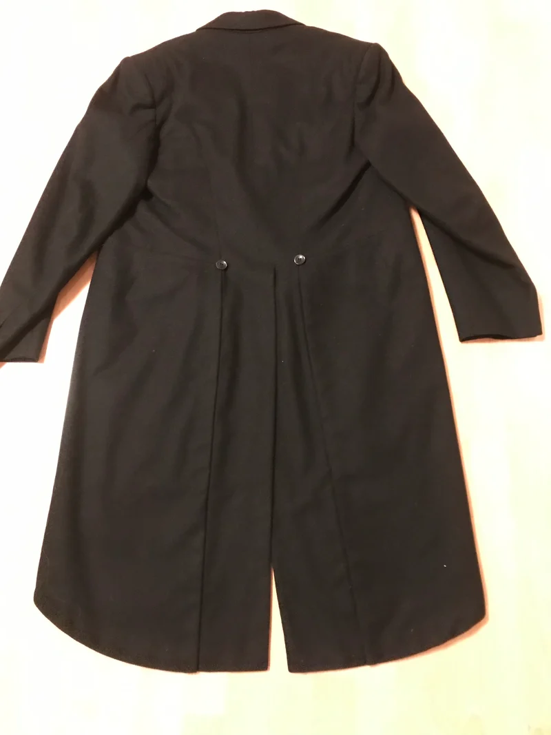 Antiker Cutaway Herren Schwarz Gr. 26 – 20er Jahre Stil
