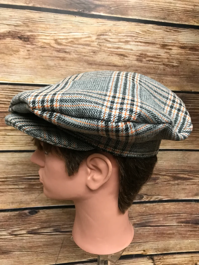 Schiebermütze im britischen 1920er-Jahre-Stil ca.Gr.62, Handmade, Unikat
