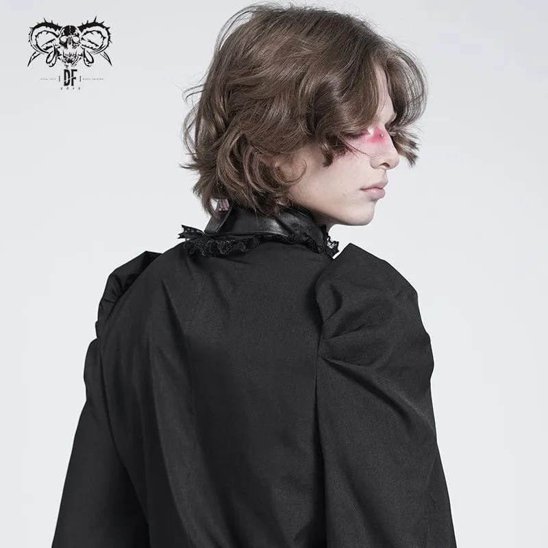 Gothic Unregelmäßige Fledermausähnliche Lagenkrawatte für Herren