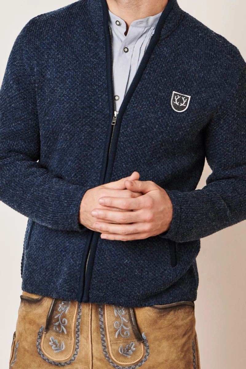 Herren Jacke - MALTE - Krüger Buam - 098709-000-0080 - Strickjacke - Trachtenjacke