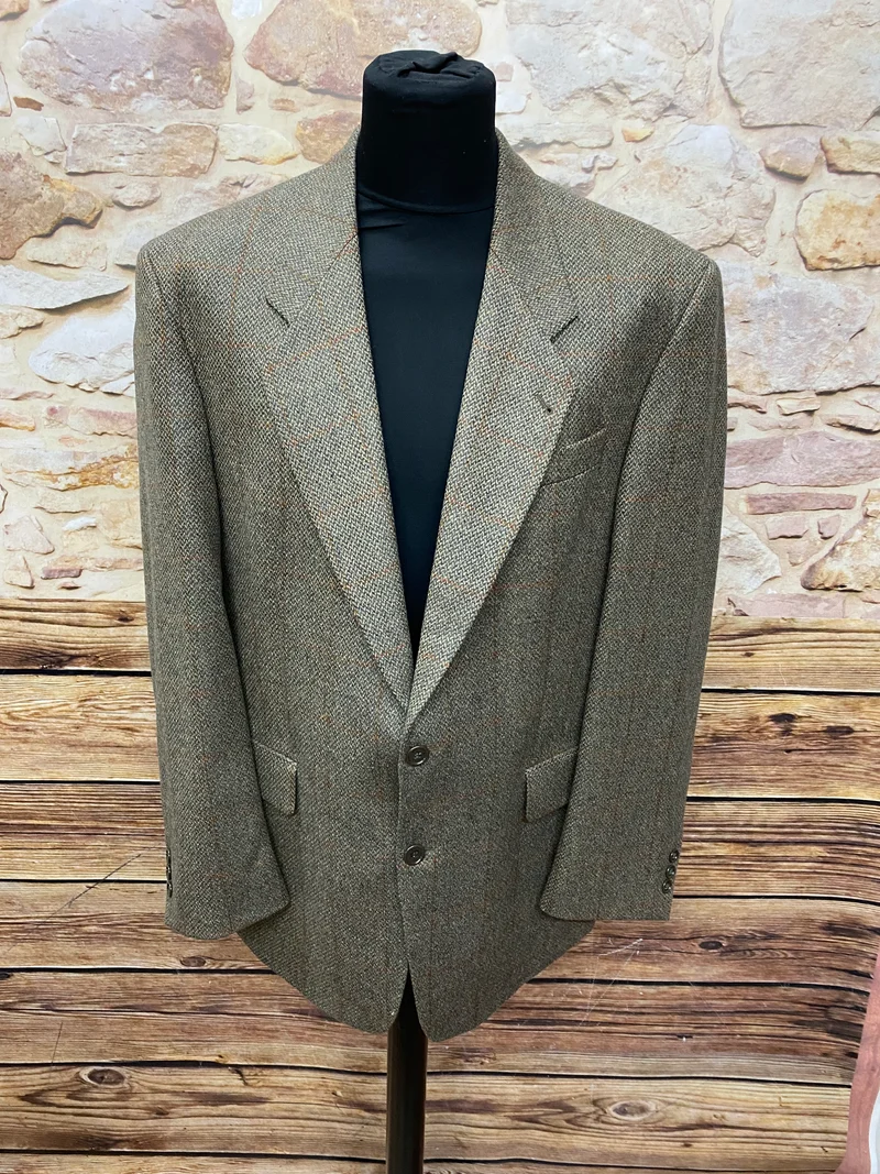 Kariertes Vintage Sakko Gr.54