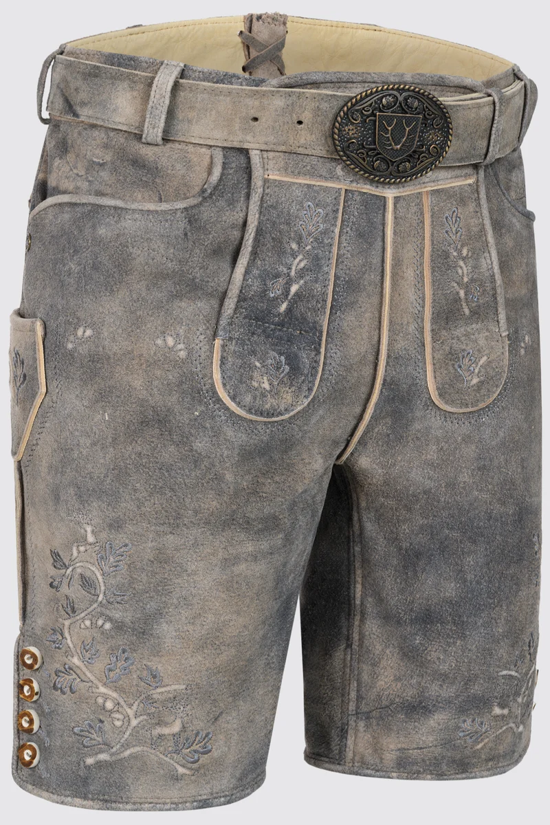 Lederhose BERNO mit Gürtel - Krüger Buam - 961272-000-0043