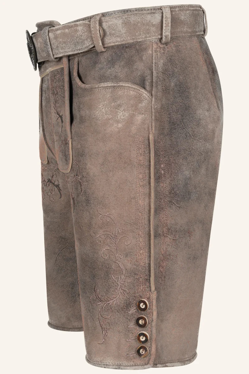 Lederhose DELIO mit Gürtel - Krüger Buam - 961172-000-0707