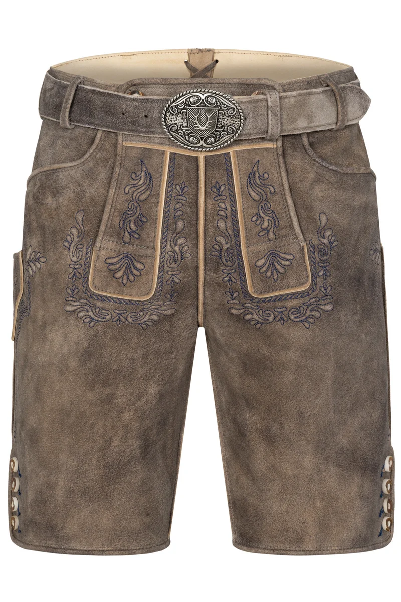 Lederhose KARIM mit Gürtel - Krüger Buam - 961072-000-0708