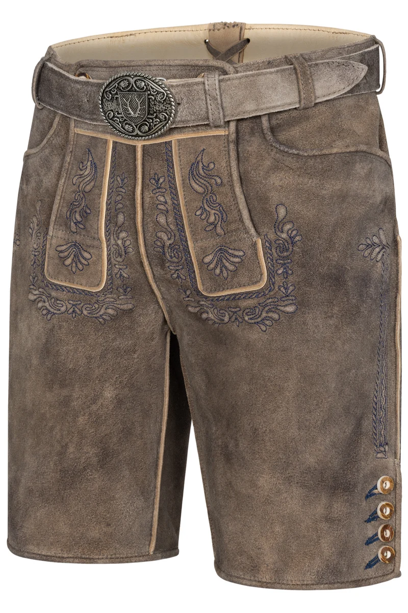 Lederhose KARIM mit Gürtel - Krüger Buam - 961072-000-0708