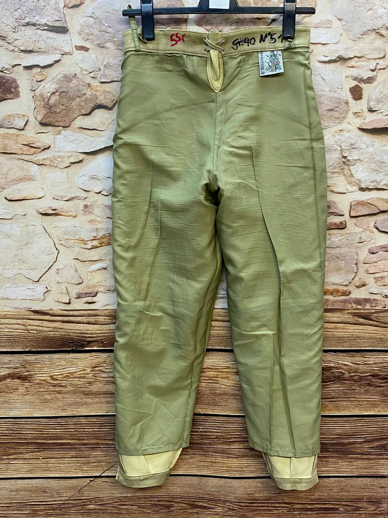 Damen Lederhose Gr. 40 – lange helle Trachtenlederhose aus 100% Leder