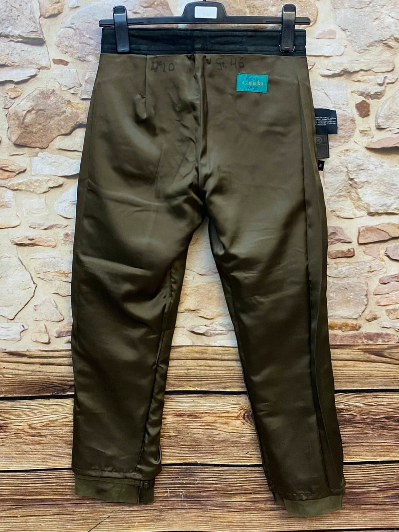 Lange Lederhose Damen Gr. 46 – grüne Canda Lederhose aus Echtleder