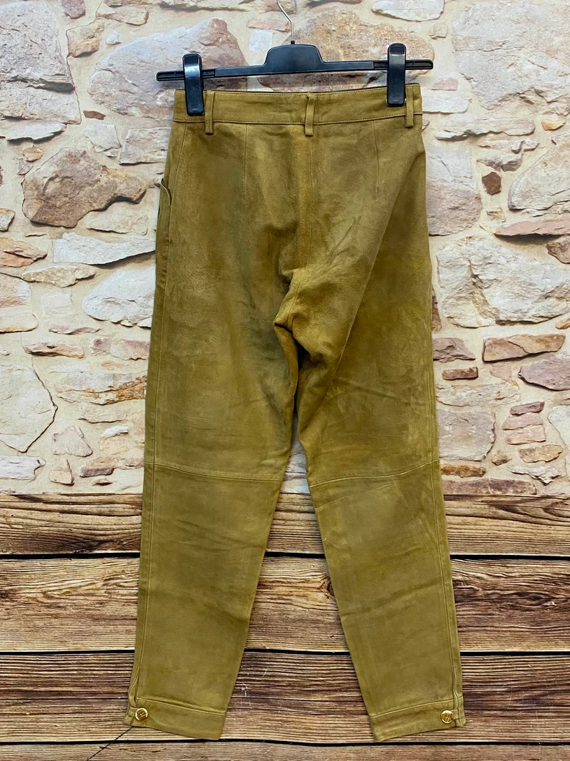 Lange Lederhose Damen Gr. 36 – Marianne Seyfer Lederhose aus Echtleder