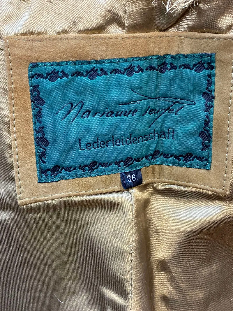 Lange Lederhose Damen Gr. 36 – Marianne Seyfer Lederhose aus Echtleder