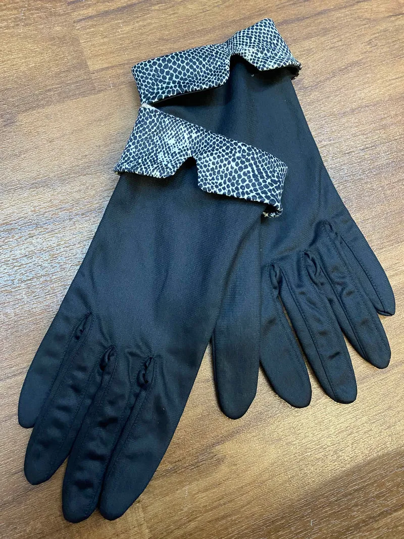 20er Jahre Tageskleid Gr. 38 mit Hut & Handschuhen