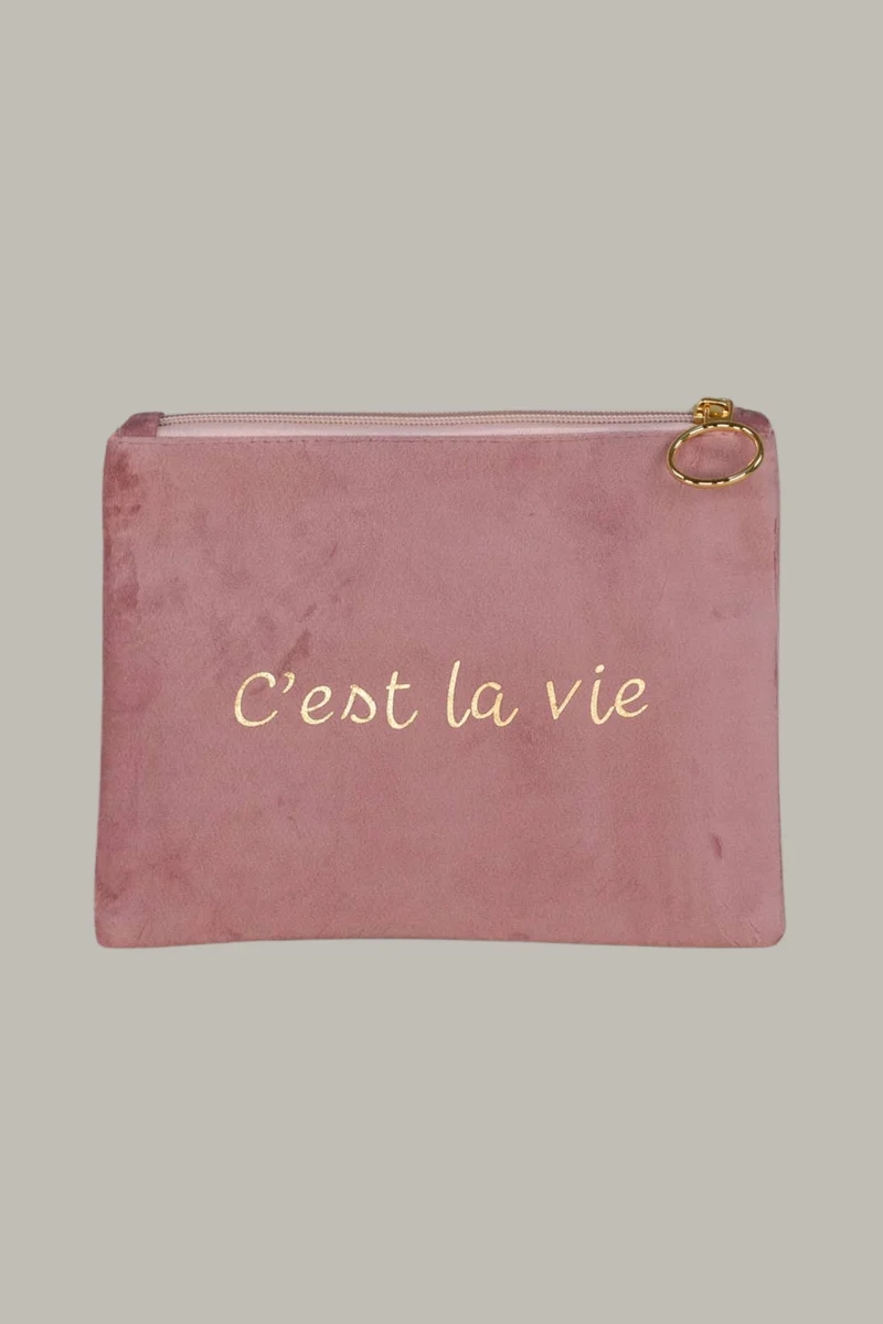 Kosmetiktasche - C'est la vie - Herzilein-Wien GmbH