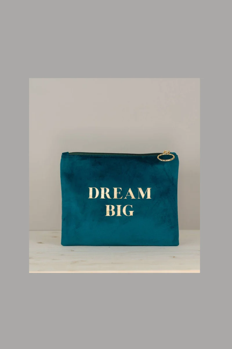 Kosmetiktasche - Dream big - Herzilein-Wien
