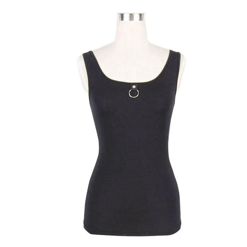 Ärmelloses Damen Punk Top