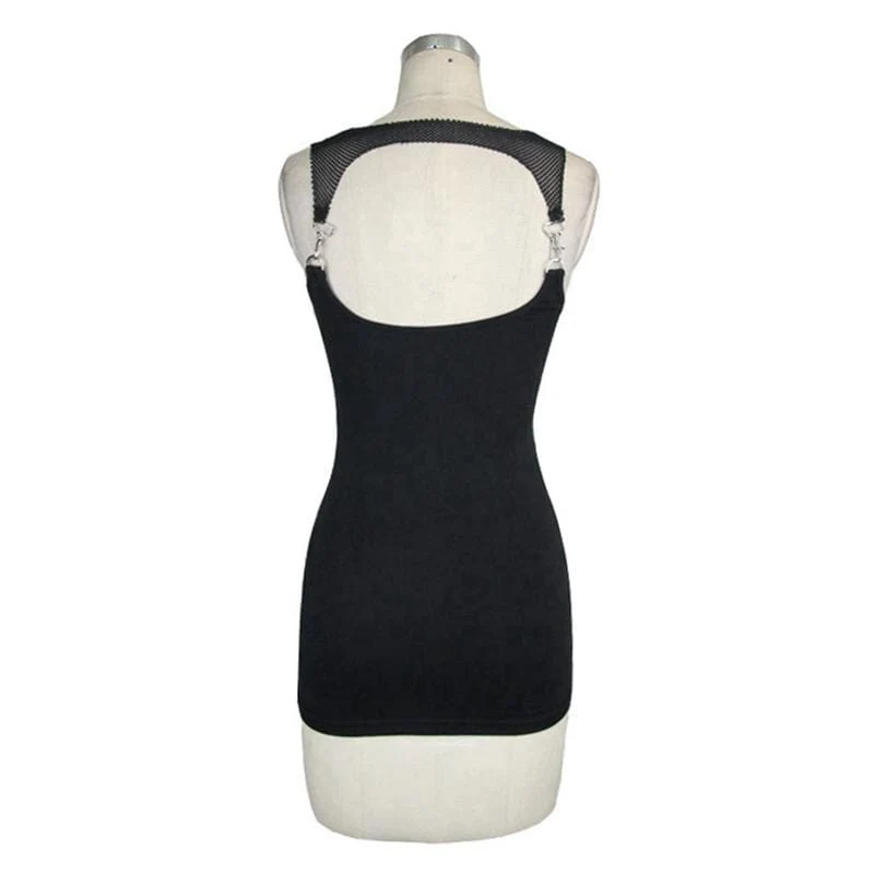 Frauen 2in1 Punk Tanks Tops