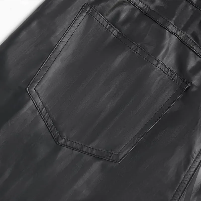 Herren Skinny Punk Striped Hose