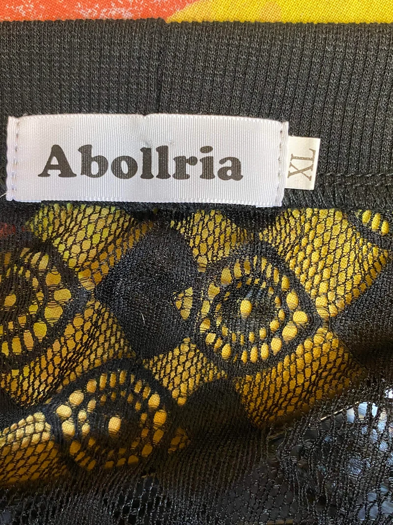 Vintage Spitzen Bolero schwarz Gr. XL kurze Jacke elegant Abendgarderobe