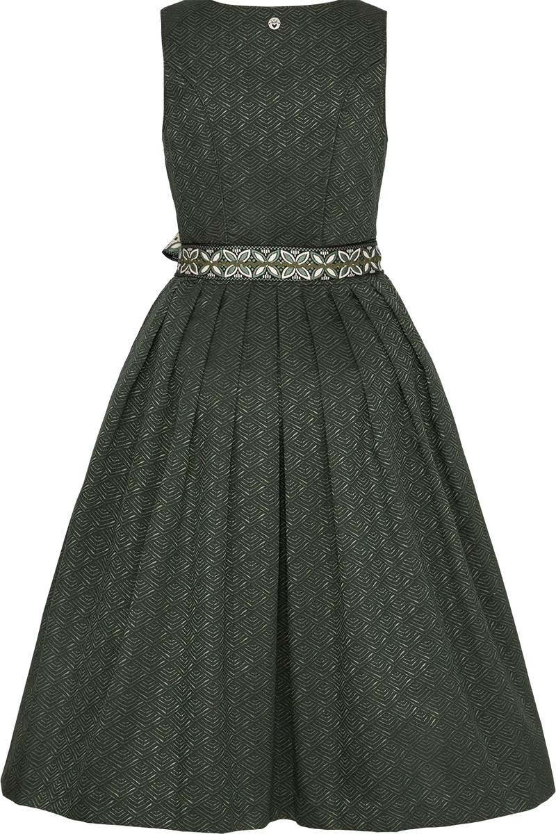 Midi-Dirndl festlich mit Statement-Schürze