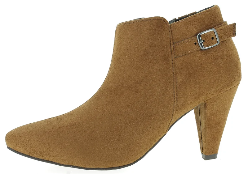 Dirndlschuh Stiefelette Andrea Conti brandy