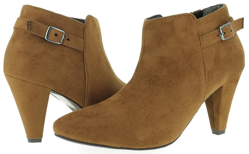 Dirndlschuh Stiefelette Andrea Conti brandy