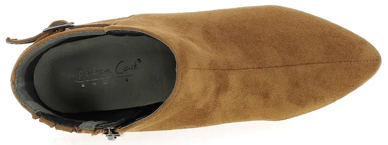Dirndlschuh Stiefelette Andrea Conti brandy