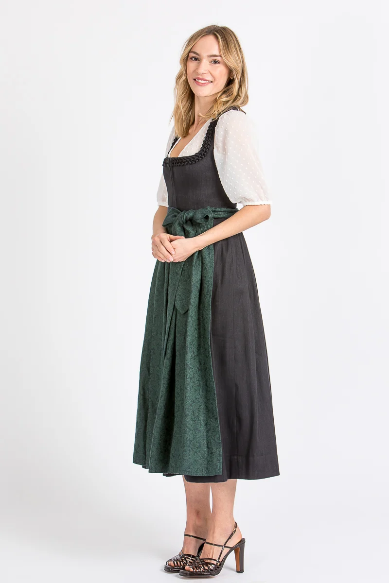 Gottseidank Dirndl Vreni carbonblau moor