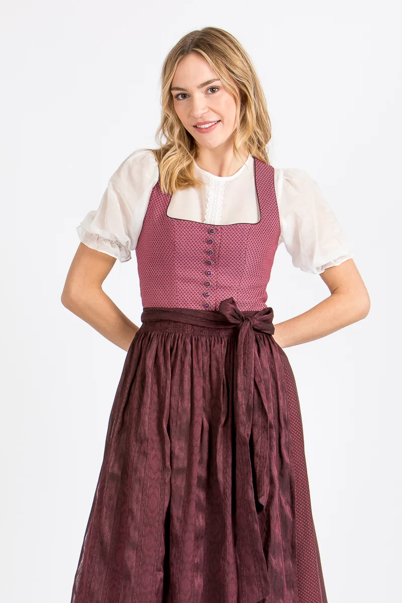 Wenger Dirndl Isolde bordeaux