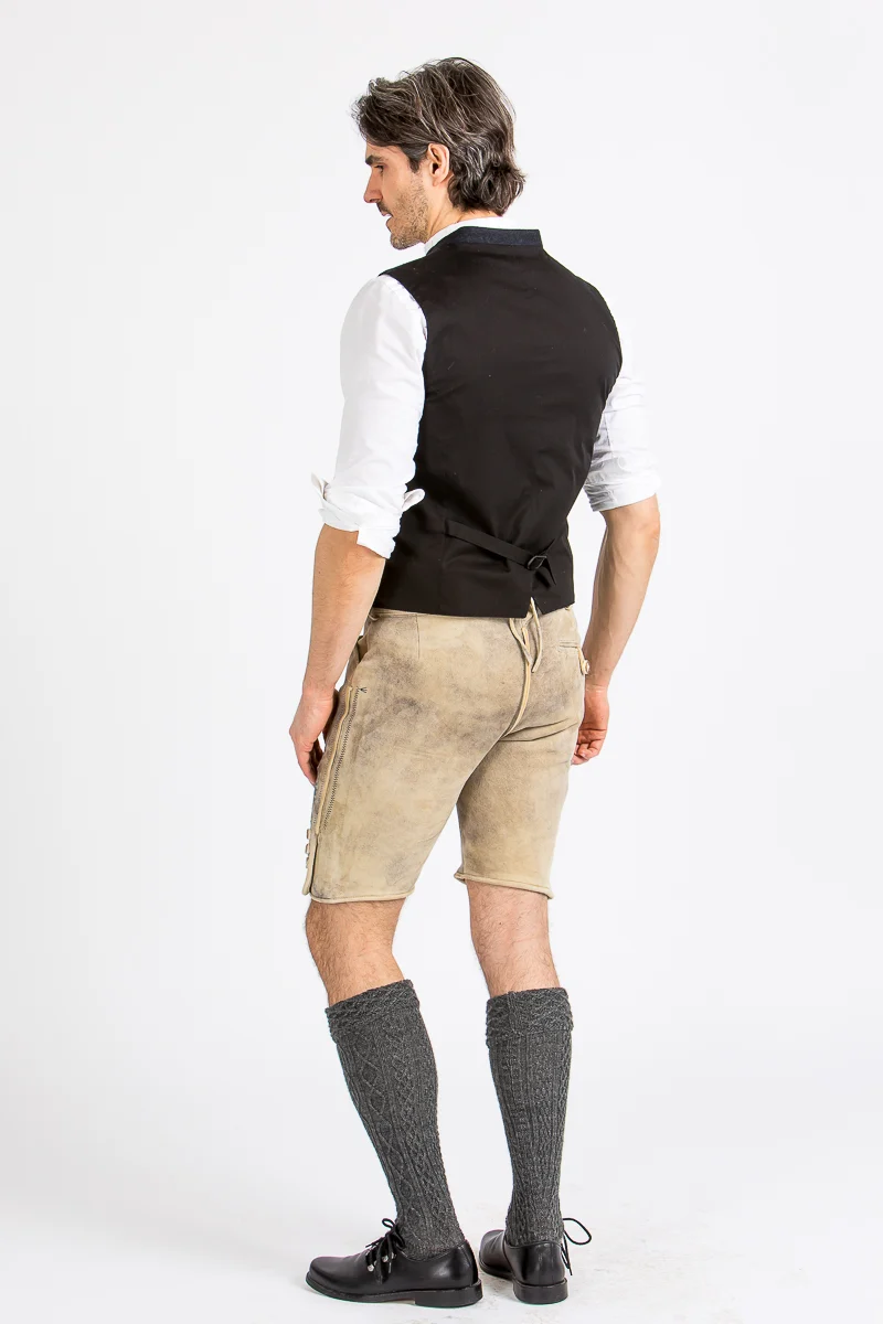 Kurze Beckert Lederhose Bischofswiesen Baileys Blau