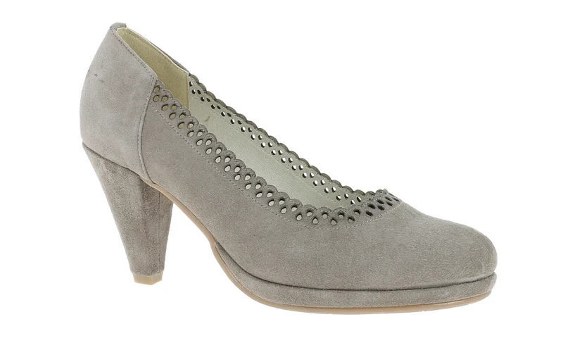 Trachten Pumps Hirschkogel taupe