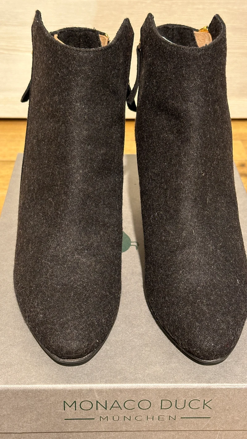 Trachtenschuh Bootie Monaco Duck München Viki schwarz