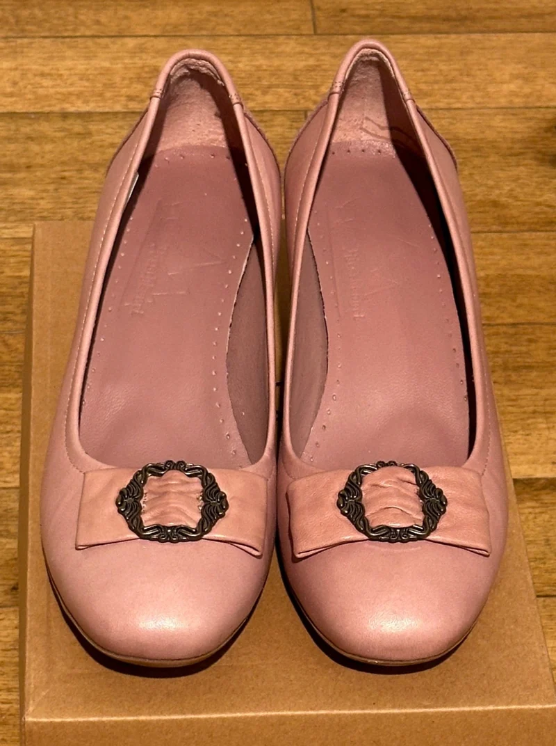 Trachten Pumps Hirschkogel mauve