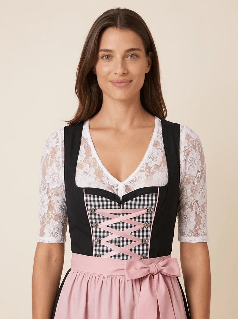 Dirndlbluse Mia weiß