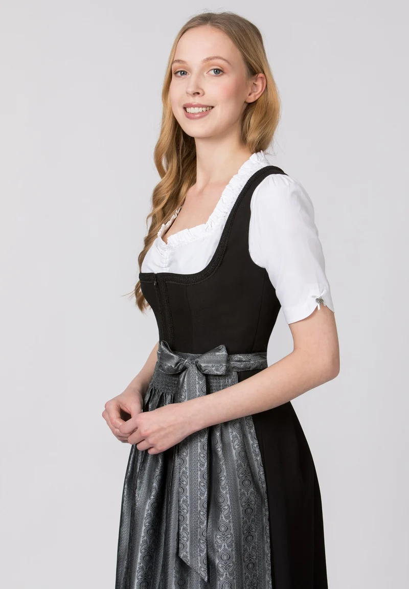 Schürze Corinna Grau