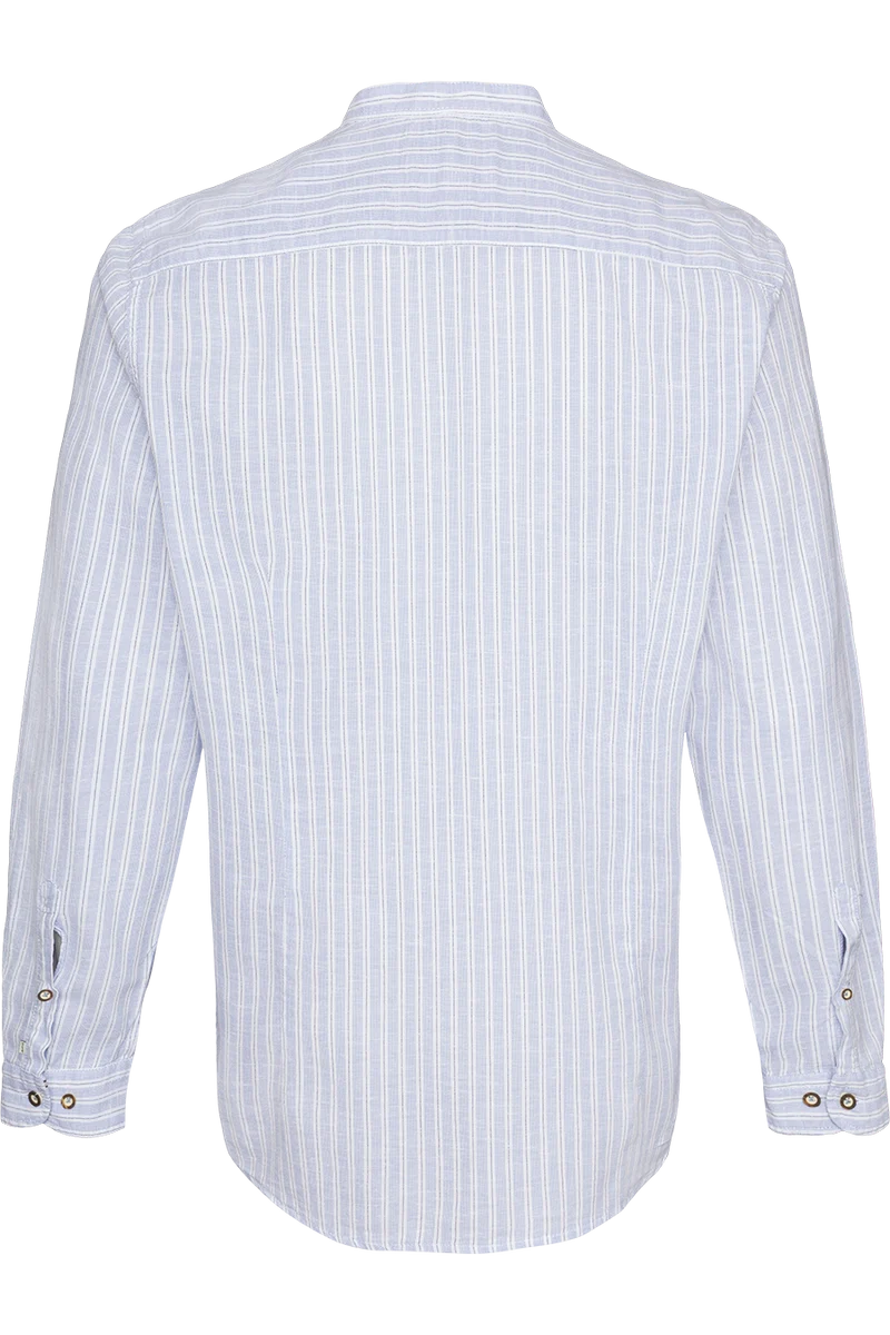 Herren Trachtenhemd Modern Fit mit Streifenmuster