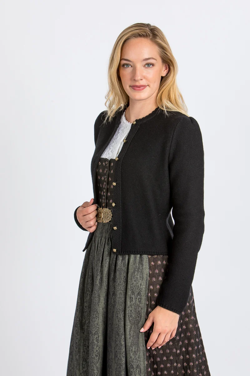 Gottseidank Strickjanker Mirl schwarz