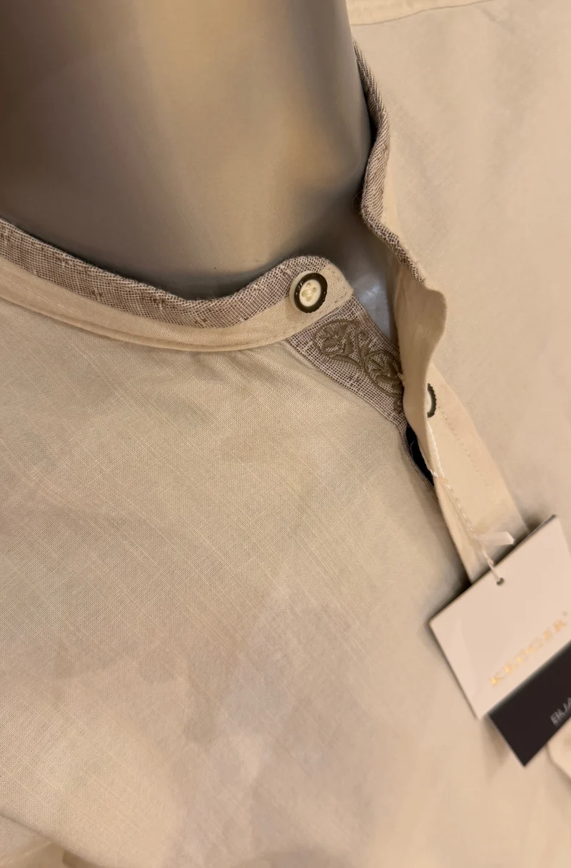 Trachtenhemd Krüger Buam beige