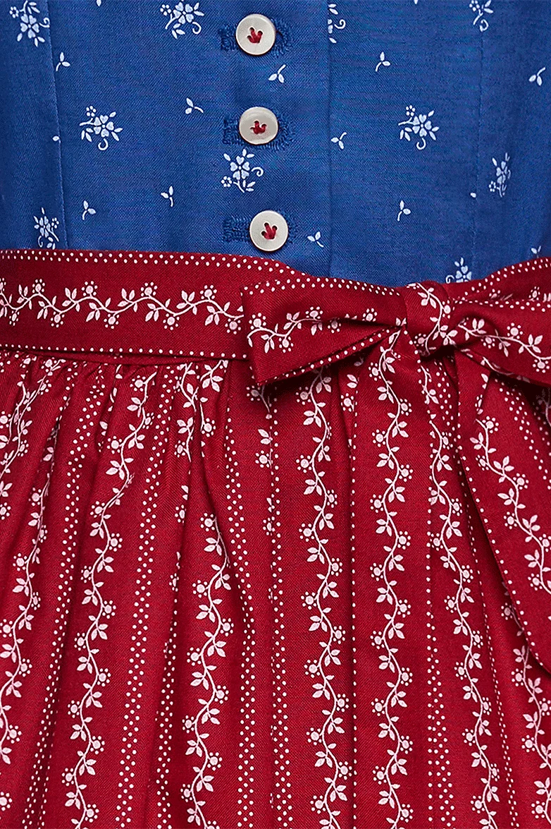 Dirndl Blaudruck