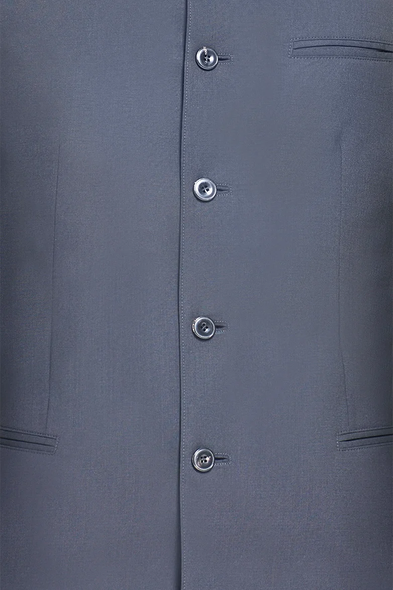 Klassische Jacke mit Ornamentstickerei