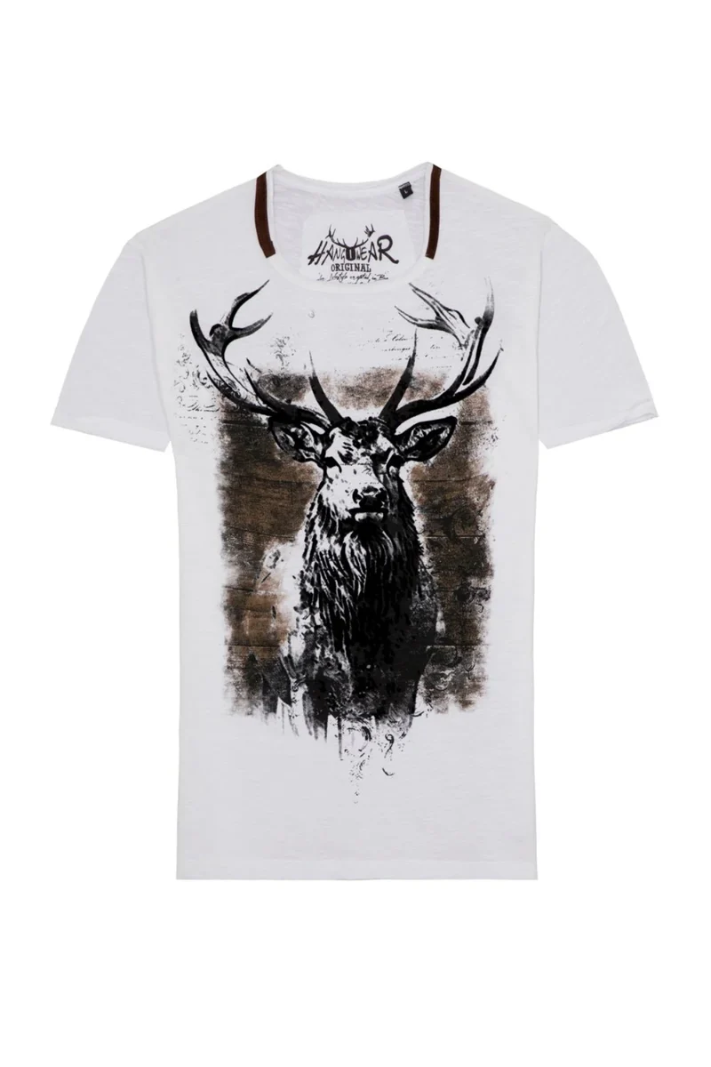 Shirt Herren Gumpert - Trachtenshirt - Hangowear Herren - 1252/72291-0100