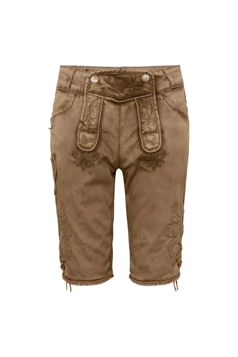 Hose Stoffhose Herren Ralko - Lederhosenoptik - Hangowear Herren - 1191/70858-0191