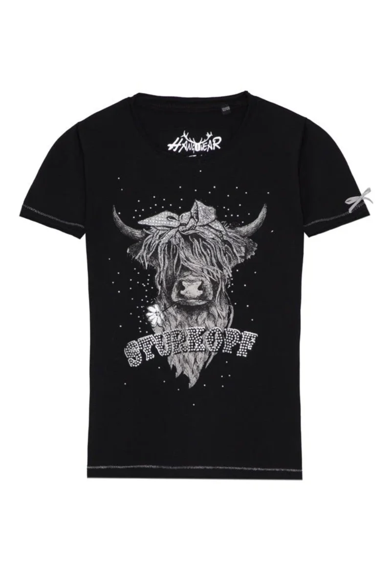 Shirt Kinder Quentaya Deluxe - Kindershirt - Trachtenshirt - Hangowear Kinder - 1252/72315-0200