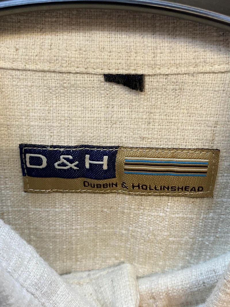 Vintage Hemd Herren creme Gr. 39 klassisch