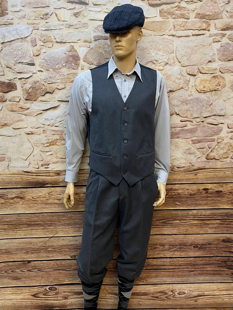 20er Jahre Herren Outfit – britischer 1920er-Jahre-Stil mit Knickerbocker & Weste